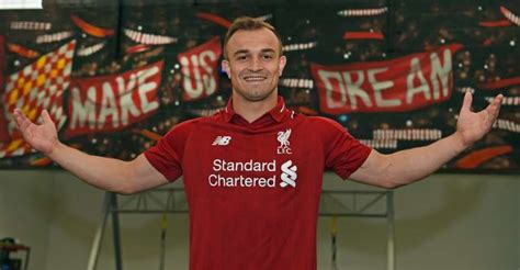 Xherdan Shaqiri é confirmado como novo jogador do Liverpool