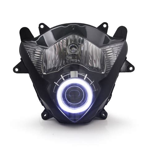 KT Headlight For Suzuki GSX 1250FA 2010 2015 LED Angel Eye Motorcycle