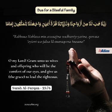 🤲 Dua for a Blissful Family 🤲 | Quran verses, Bliss, Verses