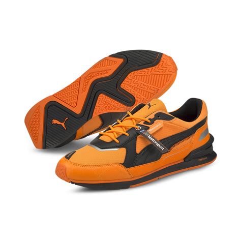 Bmw M Motorsport Low Racer Motorsport Shoes Orange Puma