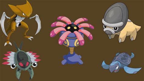 5 most unique Fossil Pokemon designs of all time