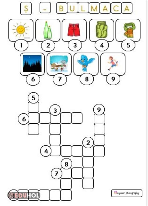 Sesi Kavram Bulmacas Eduhol Ders Videolar Zle Online Test