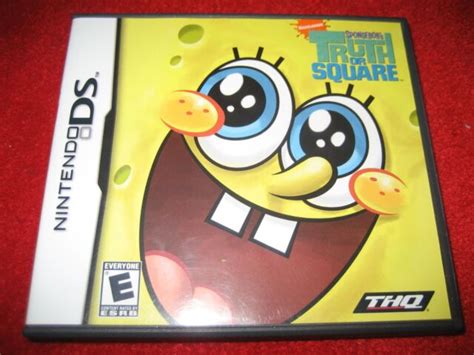 Spongebobs Truth Or Square Nintendo Ds 2009 For Sale Online Ebay