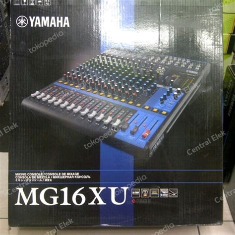 Jual Mixer Audio Yamaha Mg16xu Mg 16 Xu Mg16 Xu Original Jakarta