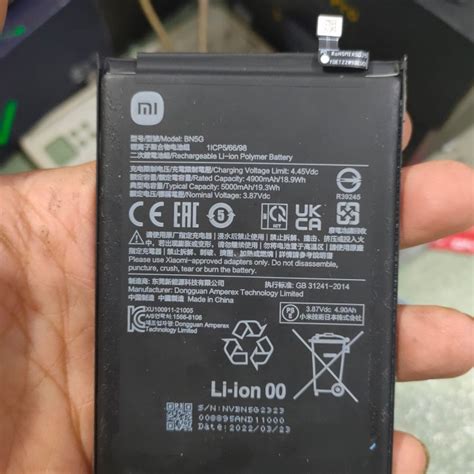 Jual Baterai Redmi C Original Battery Bn G Original Copotan Shopee