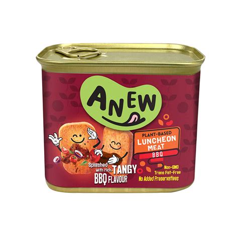 Anew Plant Based Luncheon Meat 340g BBQ OTS International