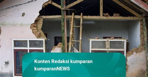 Foto Rumah Warga Di Ciamis Rusak Imbas Gempa Garut Kumparan