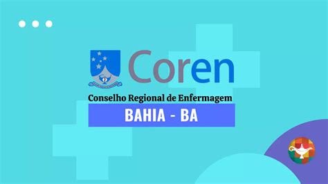 Conselho Regional De Enfermagem Da Bahia Sou Enfermagem