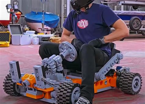 Guy Builds XXL LEGO Go-Kart That You Can Actually Drive - The Flighter