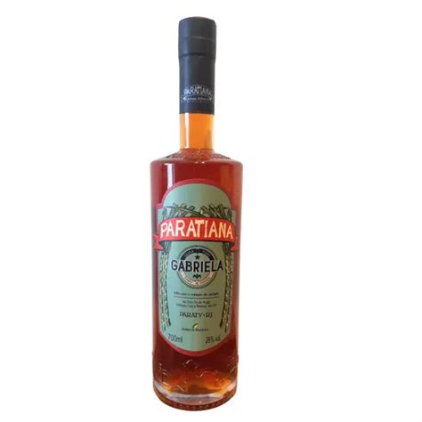 Cachaça Gabriela Paratiana 700 Ml Cravo E Canela