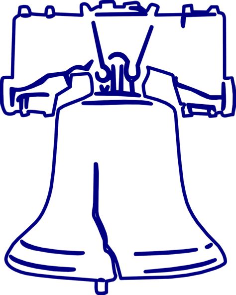 Liberty Bell Outline - ClipArt Best