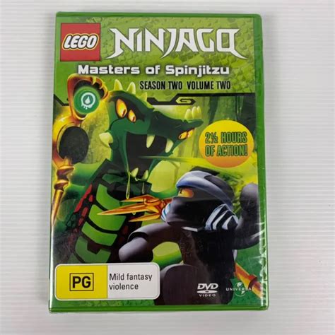 LEGO NINJAGO Masters Of Spinjitzu Series 2 Vol 2 DVD 2011 R4