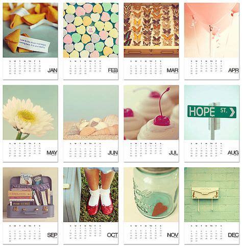 10 Calendar Themes ideas | calendar themes, calendar, photo calendar