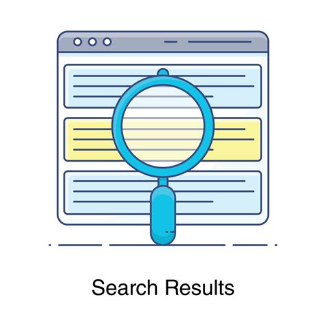 Editable flat style of search results icon 5231207 Vector Art at Vecteezy