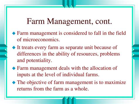 Ppt An Introduction To Agricultural Economics Powerpoint Presentation