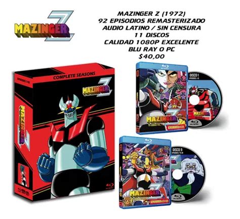 Comprar Mazinger Z 1972 Hd Latino Serie Animada Completa