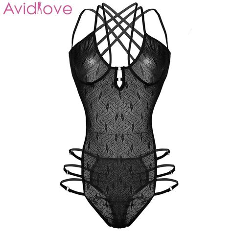 Buy Avidlove Women Bodystocking Nightwear Body Suit