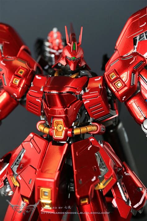 Gundam Guy Mg Sazabi Ver Ka Metallic Color Painted Build