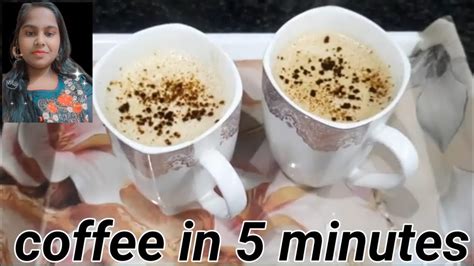 How To Make Best Nescafe Coffee In 5 Minutes Without Coffee Maker Youtube