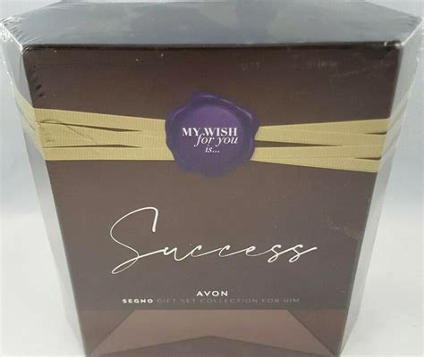 Success Avon SEGNO Gift Set For Men 75ml EDP 150ml Body Spray Boxed