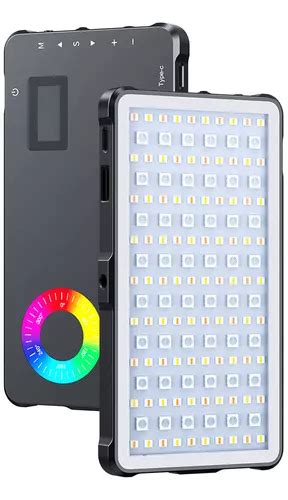 Iluminador LED bicolor Rgb 360 SL C02 estructura de batería interna de