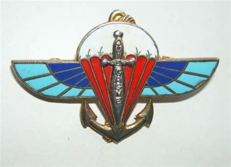 Insigne R P I Ma Parachutistes Infanterie De Marine Drago