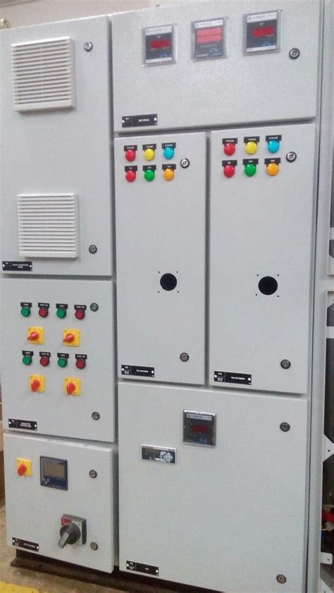 7 2 KW Three Phase PLC Control Panel For Electrical Fittings At