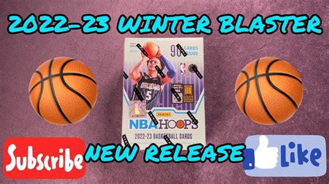 NEW RELEASE WINTER BLASTER 2022 23 NBA Hoops Winter Blaster Box