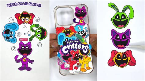 The Smiling Critters | Stickers Phone Case Viral Shorts Compilation ...