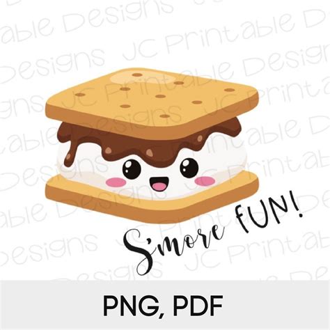 Campfire Smores Clipart