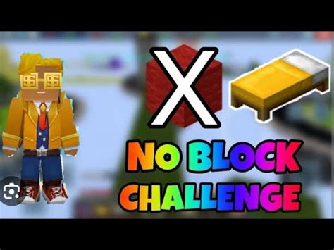 Bedwars With No Blocks Youtube