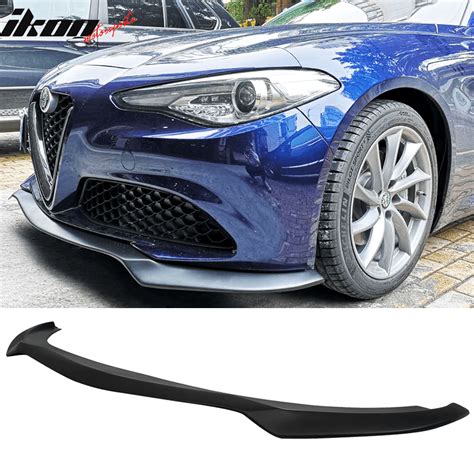 Compatible With 17 18 Alfa Romeo Giulia Front Bumper Lip Spoiler