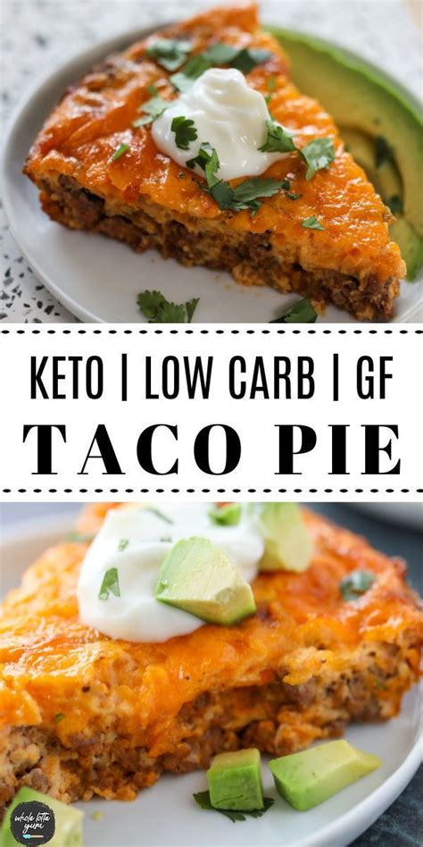 Crustless Taco Pie Keto Taco Pie Low Carb Gluten Free Artofit