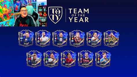 Los 11 Mejores Jugadores Del AÑo Toty En Fifa Mobile Ft Messi