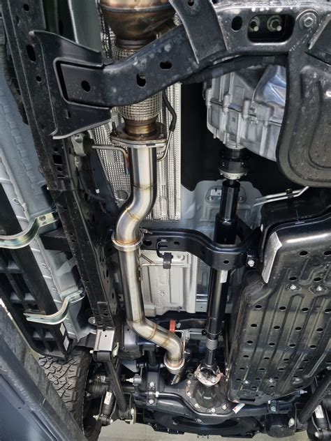 Ford Everest Next Gen V6 3 0l 3 5 Dpf Back Straight Through Exhaust System Crg Fab