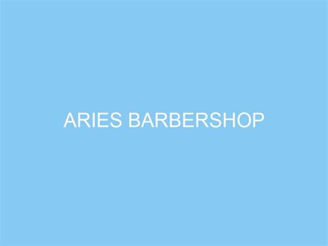 Aries Barbershop Exploreyogya