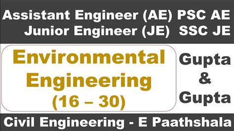 Environmental Engineering Gupta And Gupta Uppsc Ae Civil