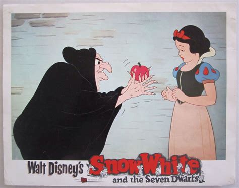 Lobby Card From Snow White And The Seven Dwarfs 1967 Lobby Cards