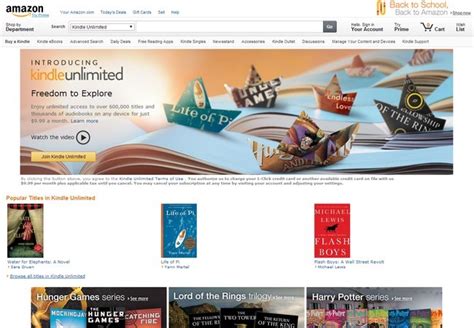 Amazon Est Probando Un Servicio De Acceso Ilimitado A Ebooks Con