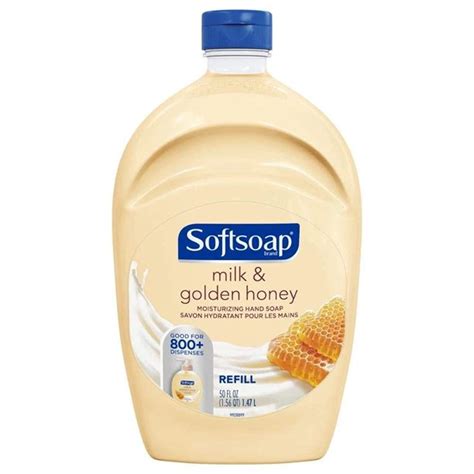 Softsoap Antibacterial Liquid Hand Soap Refill Milk And Honey Scent Formula Contains