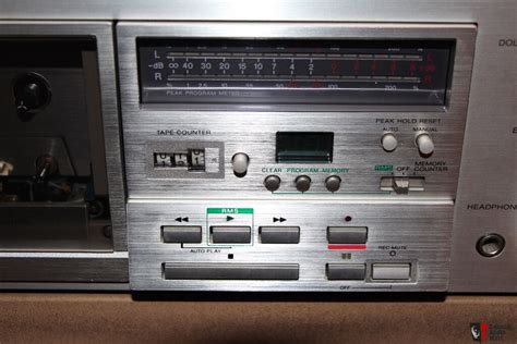 Vintage Sony Stereo Cassette Tape Deck TC K 65 With Wire Remote Control