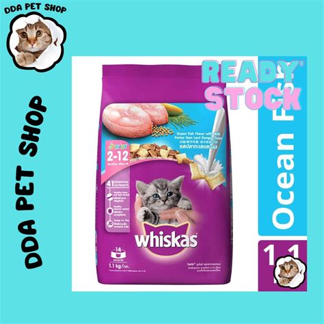 Jual Whiskas Junior Oceanfish Milky 1 1 Kg Shopee Indonesia