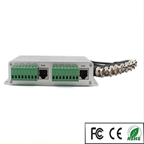 Ch Hd P P Passive Video Balun Transceiver Rj Bnc Utp Vga