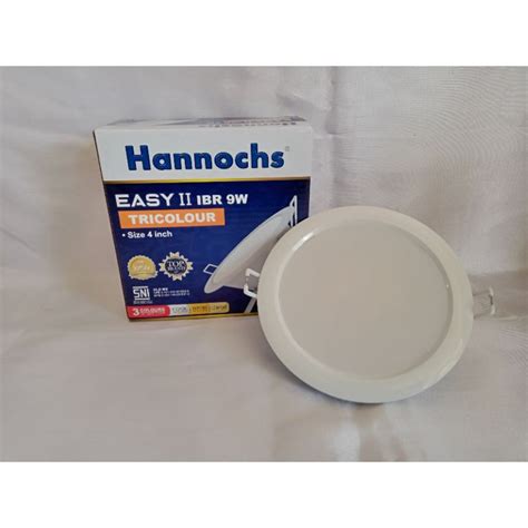 Jual LAMPU DOWNLIGHT HANNOCHS EASY II IBR 12 WATT TRICOLOUR Shopee