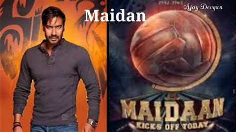 Maidan Movie Trailer Ajay Devgan Production Releasing Datestarcast Youtube