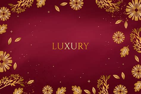 Premium Vector Watercolor Burgundy And Gold Background