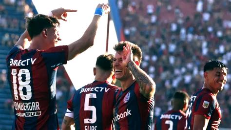 San Lorenzo Goleó A Gimnasia Y Es Puntero En Soledad De La Liga Profesional