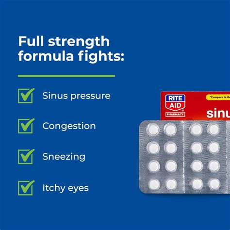 Rite Aid Sinus & Allergy Relief PE Tablets - 24 Count | Maximum