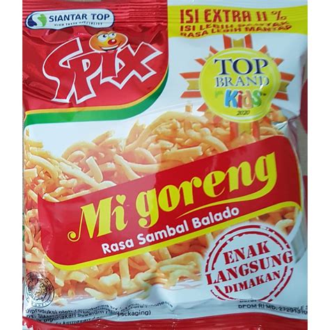 Jual SPIX MIE GORENG 16 Gr RENCENG Shopee Indonesia