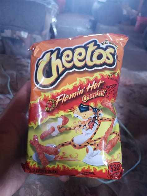 Cheetos Flamin Hot Crunchy 2 0 Oz Paquete De 5 Comida